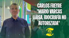 FIL 2025: CARLOS FREYRE PRESENTA "MARIO VARGAS LLOSA", BIOGRAFÍA NO AUTORIZADA