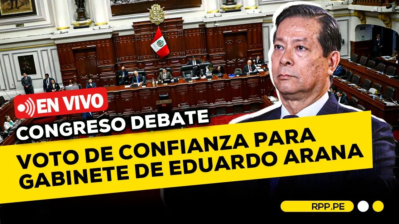 Reproducir: 🔴 #ENVIVO | Gabinete de EDUARDO ARANA solicita VOTO DE CONFIANZA al CONGRESO #RPPESPECIALES