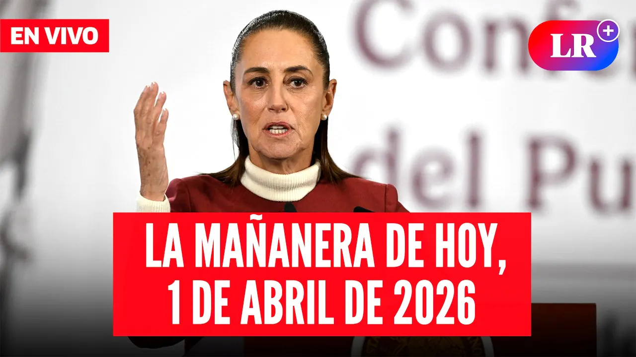 Reproducir: 🔴 Claudia Sheinbaum EN VIVO en la Mañanera de HOY, 1 de abril de 2026 | #LR
