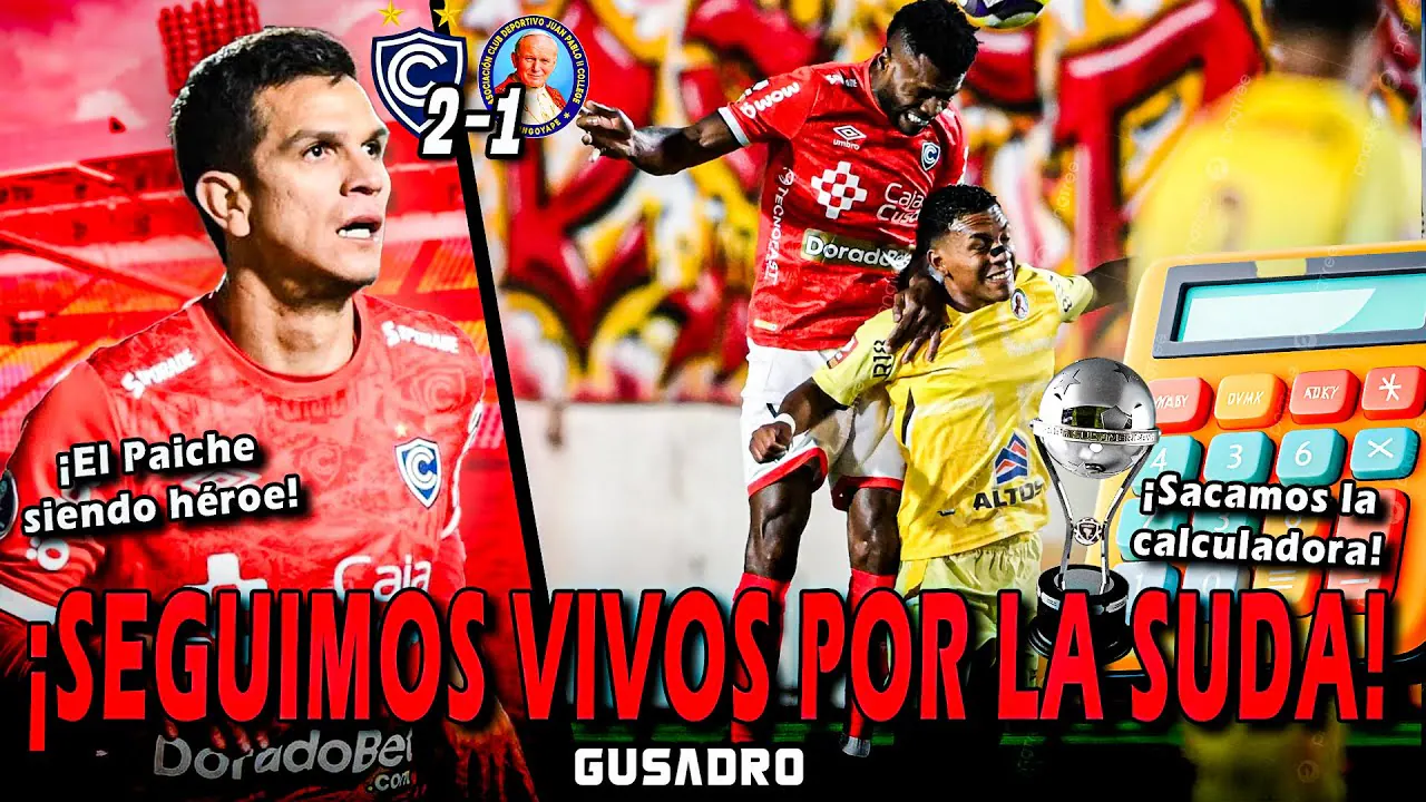 Reproducir: POST SALA: CIENCIANO 2-1 JUAN PABLO II - BENDITA REMONTADA, SEGUIMOS VIVOS PARA SUDAMERICANA