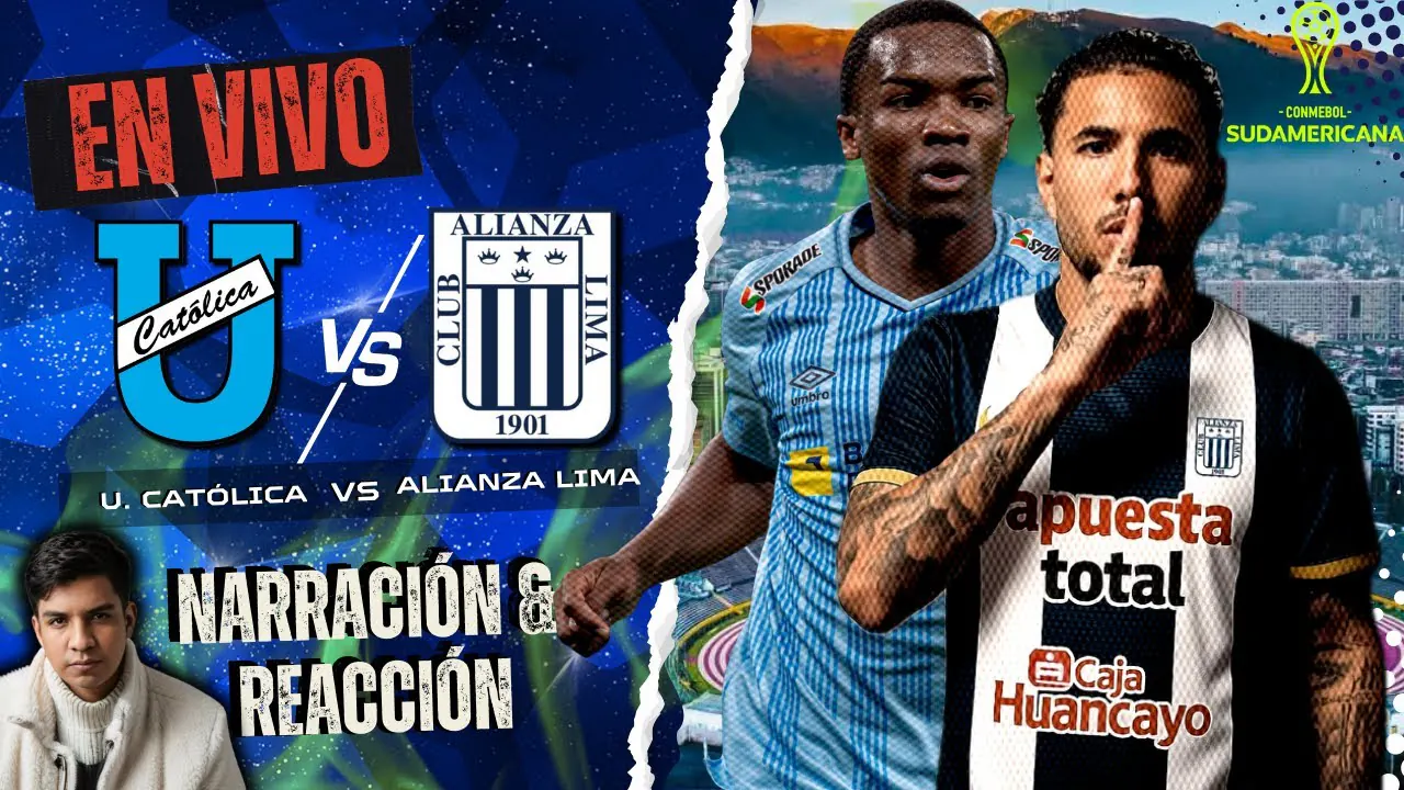 Reproducir: 🔴 EN VIVO UNIVERSIDAD #CATÓLICA VS. #ALIANZA LIMA (FORMATO RADIO) | COPA SUDAMERICANA 2025 | RELATO