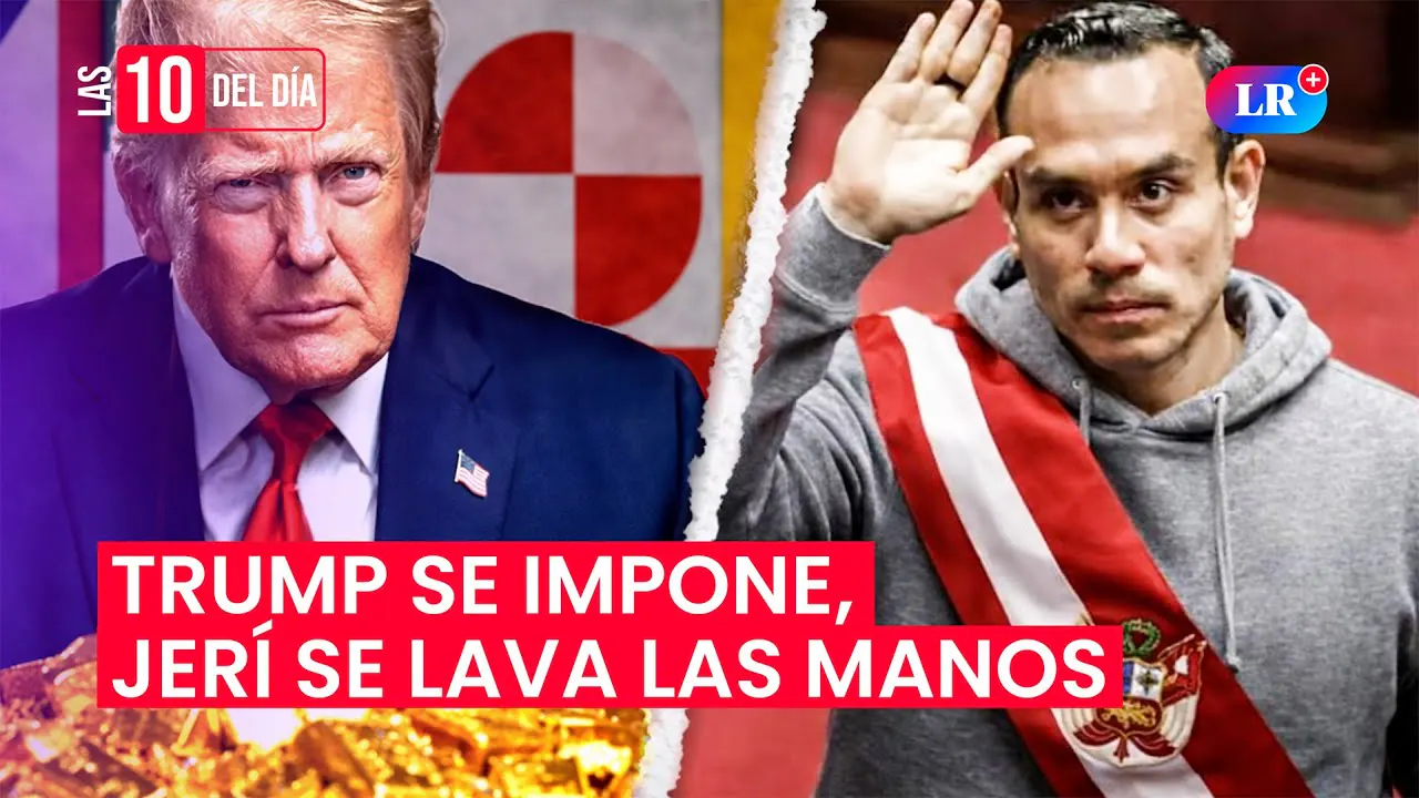 Reproducir: 🚨JERÍ ADMITE ERRORES, PERO NO CAMBIARÁ NADA Y TRUMP AMENAZA A LA RESERVA FEDERAL | #las10deldía