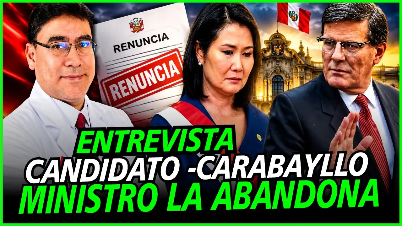 Reproducir: 🔥EN VIVO! Daniel Carbajal CANDIDATO a alcalde de Carabayllo - MInistro Rafael rey abandona a Kieko