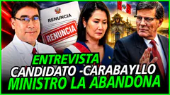 EN VIVO! Daniel Carbajal CANDIDATO a alcalde de Carabayllo - MInistro Rafael rey abandona a Kieko