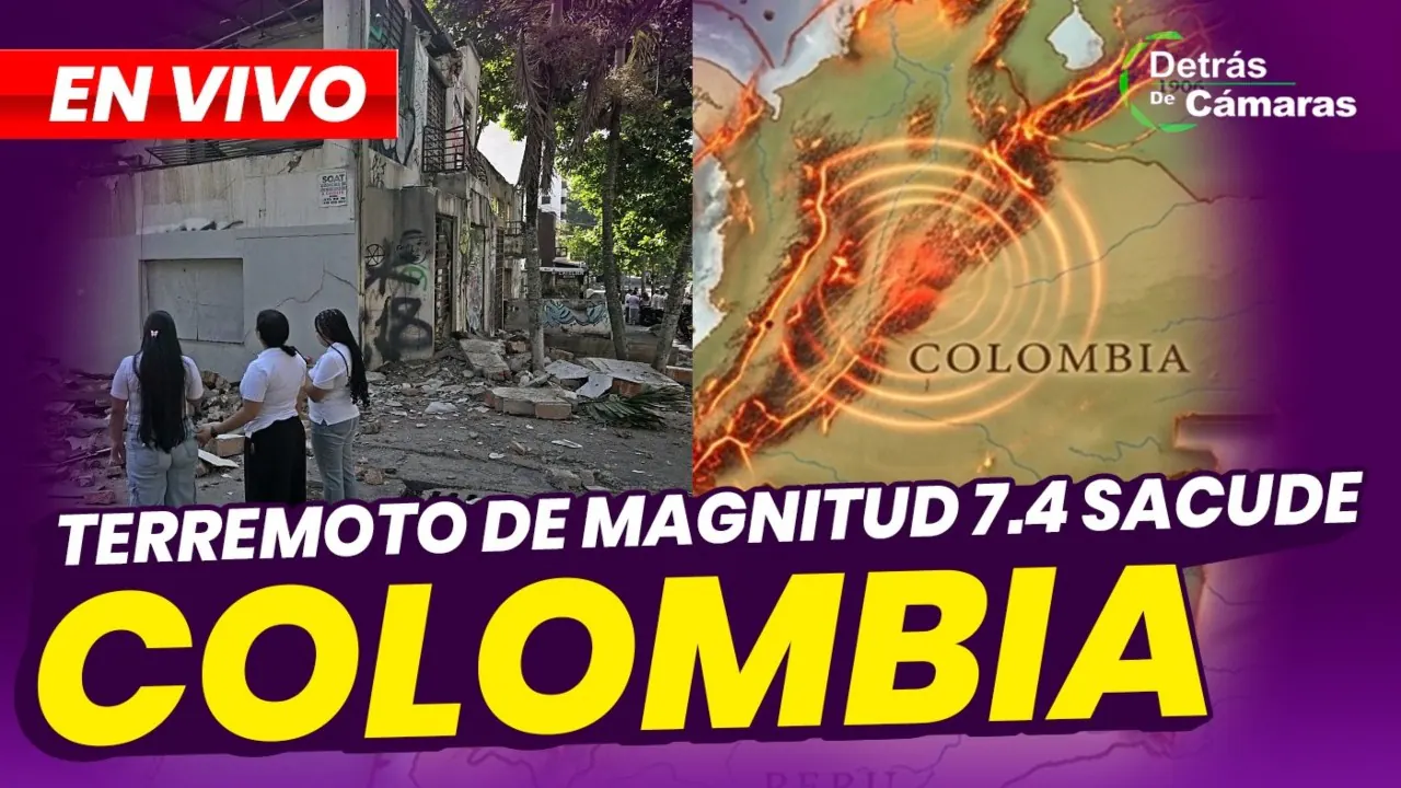 Reproducir: 🟣 EN VIVO - TERREMOTO 7.4 SACUDE COLOMBIA  – Panamericana TV