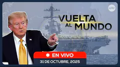 ENVIVO DONALD TRUMP CONTINÚA LOS ATAQUES EN EL CARIBE #VUELTAALMUNDO 31/10/25