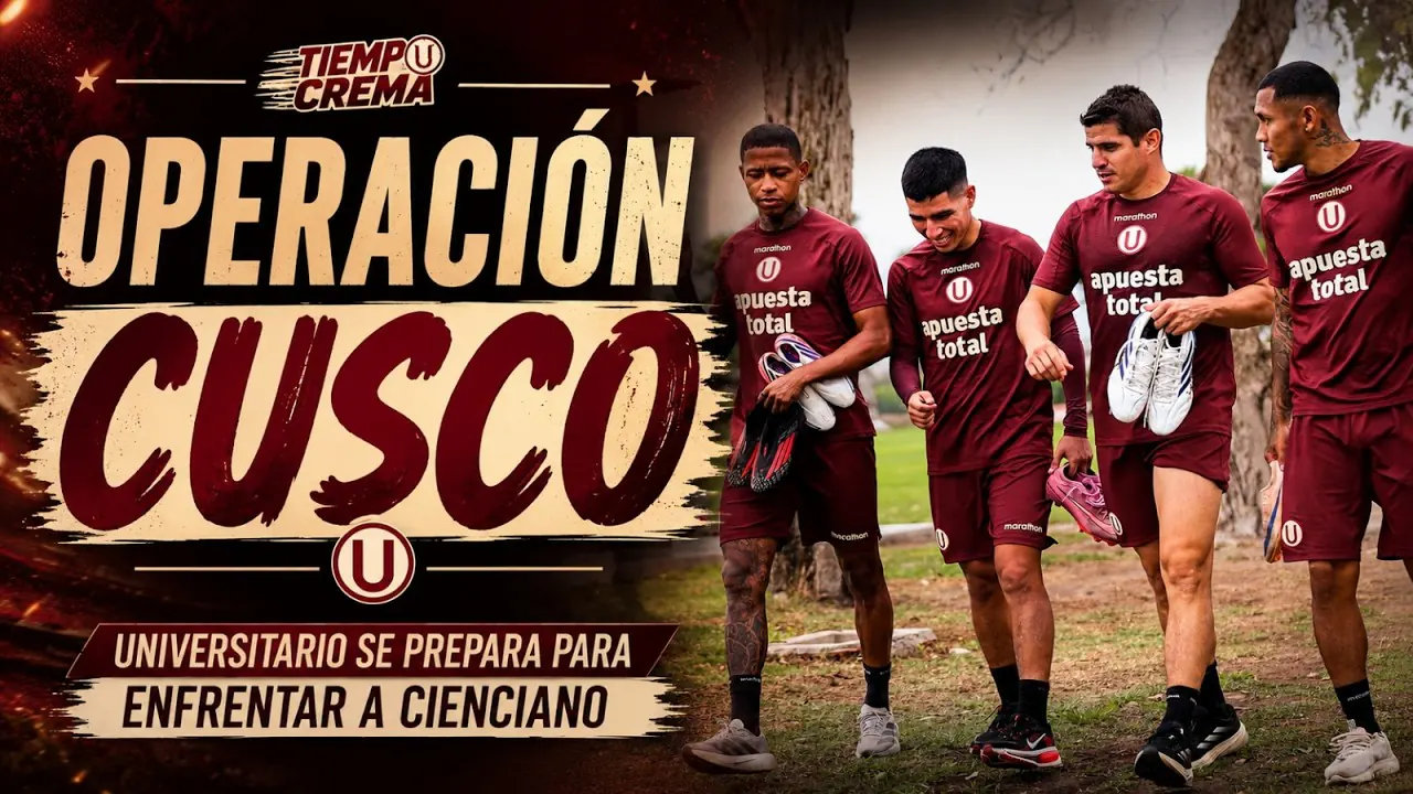 Reproducir: UNIVERSITARIO SE PREPARA PARA ENFRENTAR A CIENCIANO EN CUSCO | TIEMPO CREMA x OVACIÓN