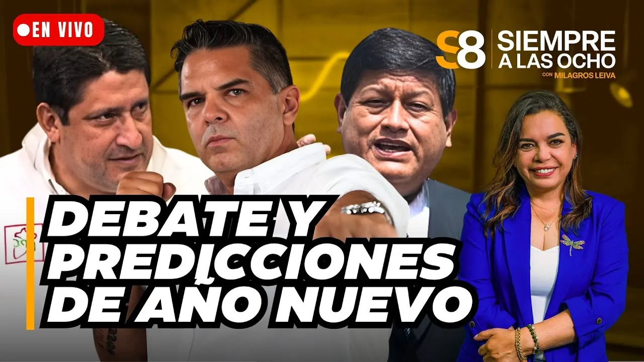 Reproducir: 🟡 WALTER AYALA, LUIS MIGUEL LLANOS Y DAVID VERA EN VIVO: ¿QUIÉN CONVENCE MÁS RUMBO AL SENADO? | #S8