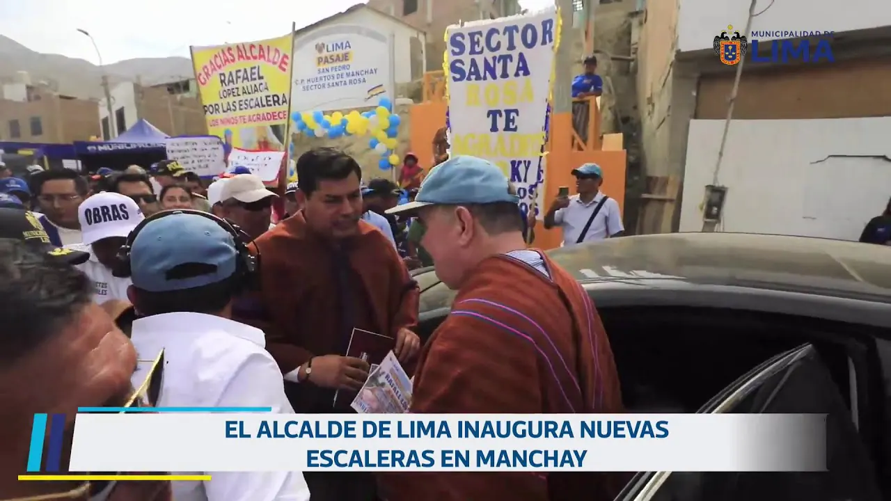 Reproducir: Inauguración de escaleras. 18 de marzo.