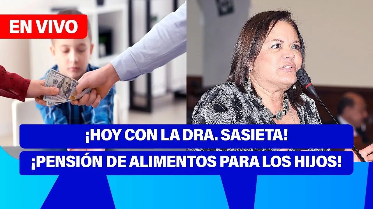 Reproducir: De 5 a 7 🎧✨ | ¡HOY CON LA DRA.SASIETA! ¡PENSIÓN DE ALIMENTOS PARA LOS HIJOS! - ATV+