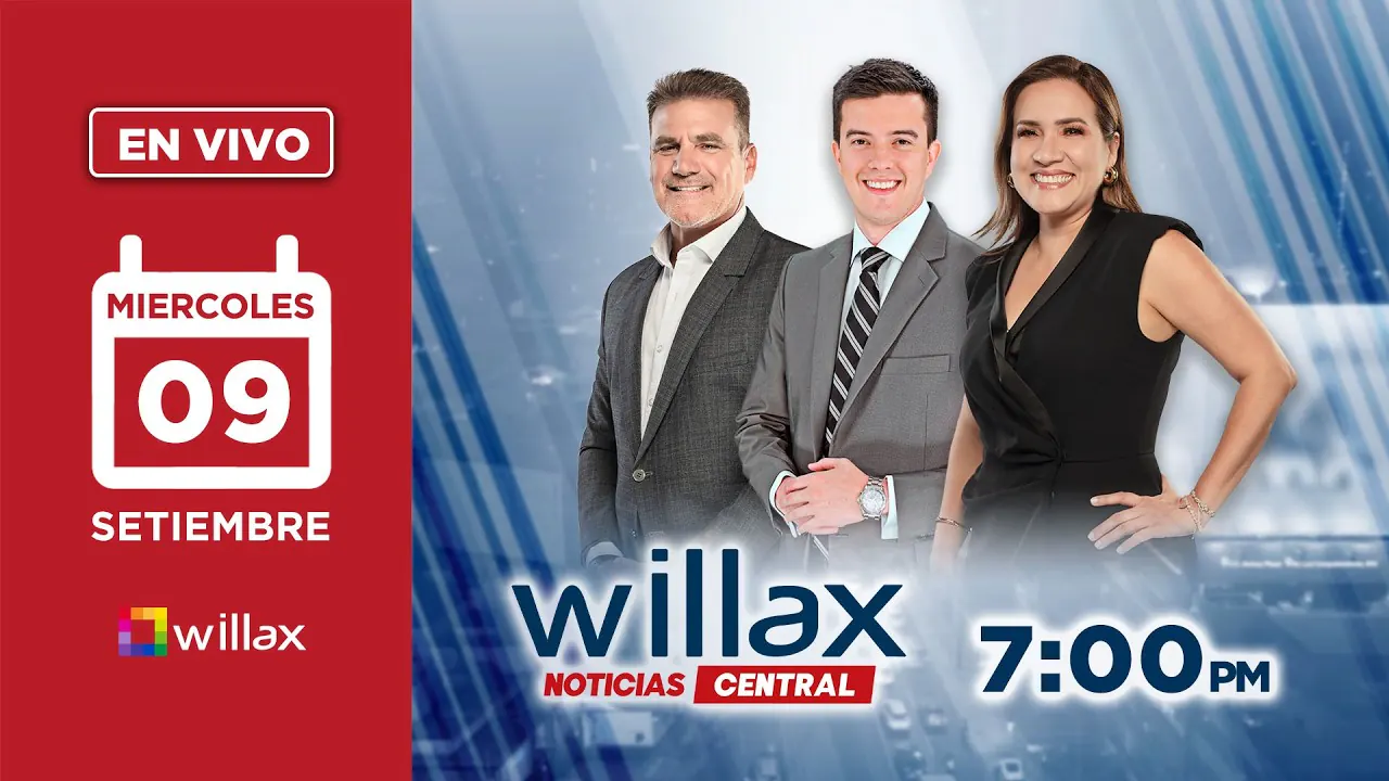 Reproducir: Willax en vivo - WILLAX NOTICIAS - 09/09/2026 | Willax Televisión