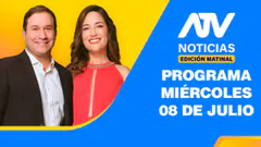ATV Noticias Edición Matinal EN VIVO - 08 de Julio del 2026