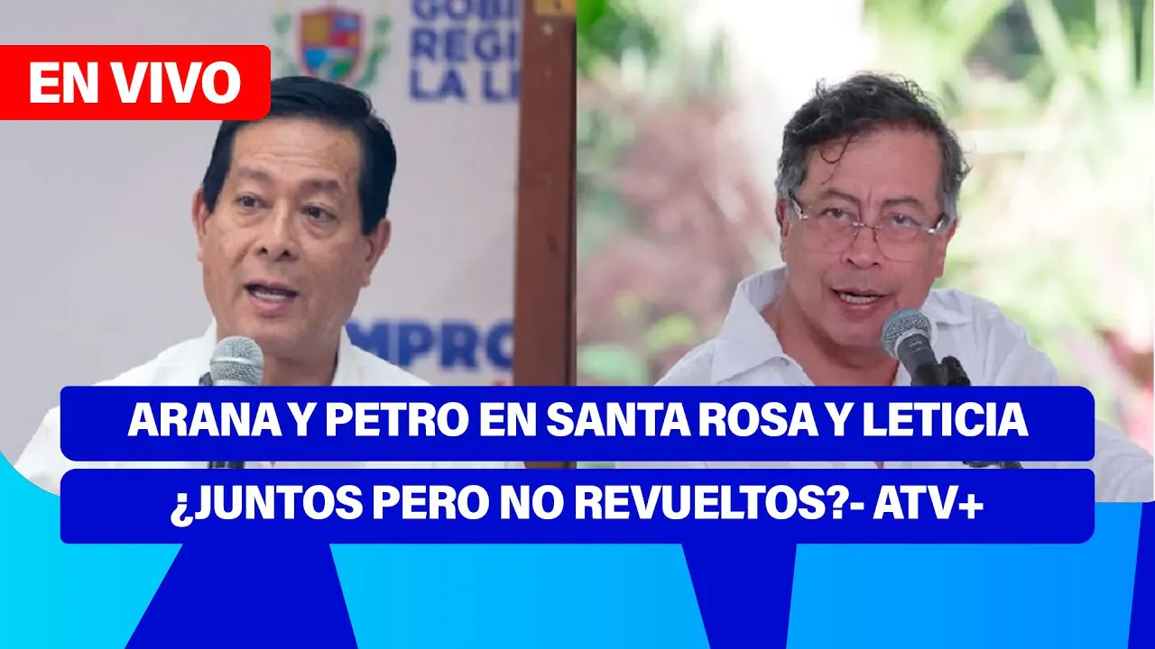 Reproducir: Fe de Erratas 📱🎙️ |ARANA Y PETRO EN SANTA ROSA Y LETICIA ¿JUNTOS PERO NO REVUELTOS? - ATV+