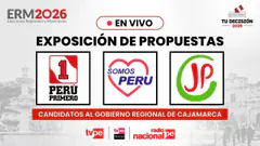 Candidatos al gobierno regional de Cajamarca: JP, Perú Primero y Somos Perú | Tu Decisión 2026