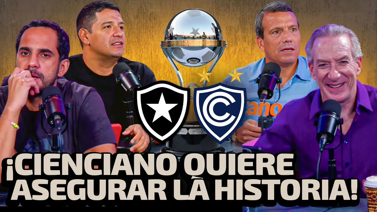 Reproducir: 🔴 EN VIVO DESDE BRASIL: CIENCIANO QUIERE COMPLETAR LA HAZAÑA VS. BOTAFOGO - #JUEGOCRUZADO