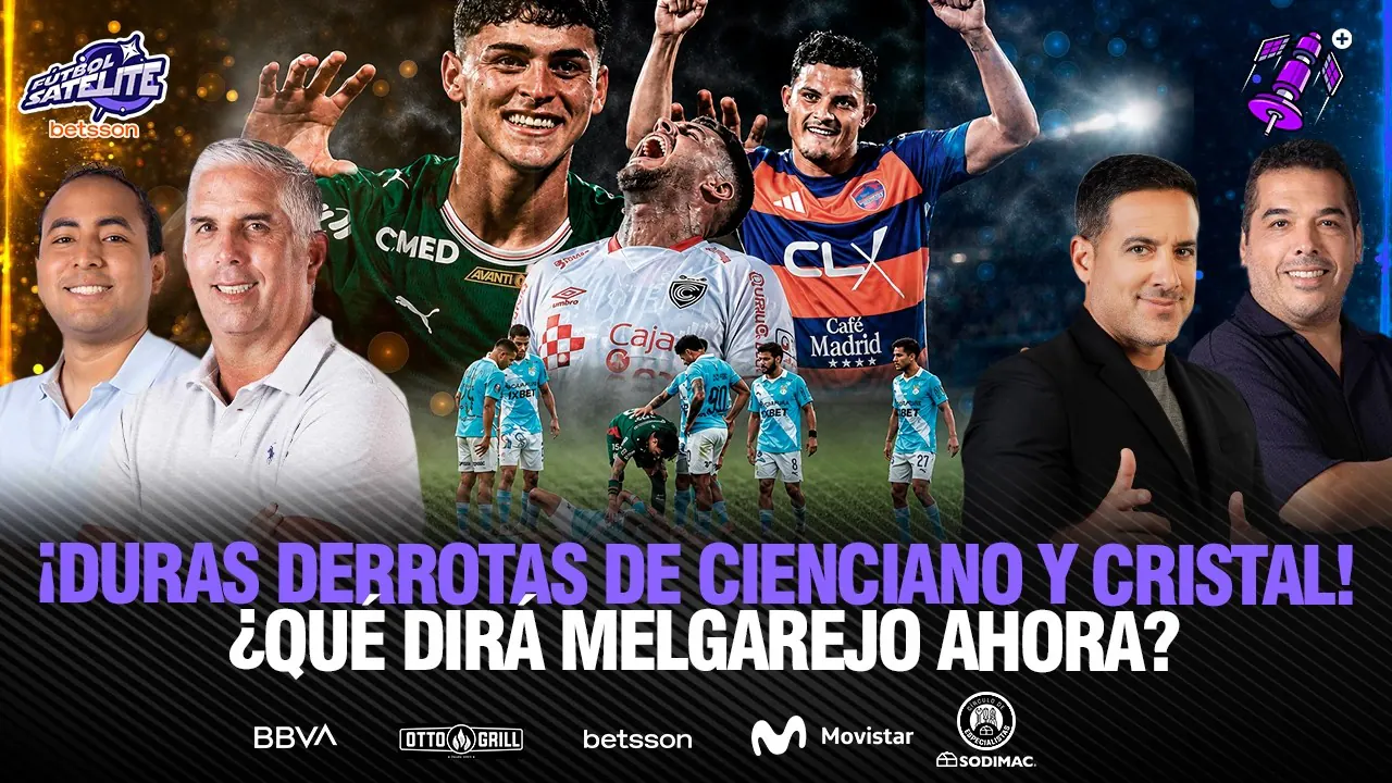 Reproducir: ¡DERROTAS DE SPORTING CRISTAL Y CIENCIANO POR COPA! #FÚTBOLSATÉLITE