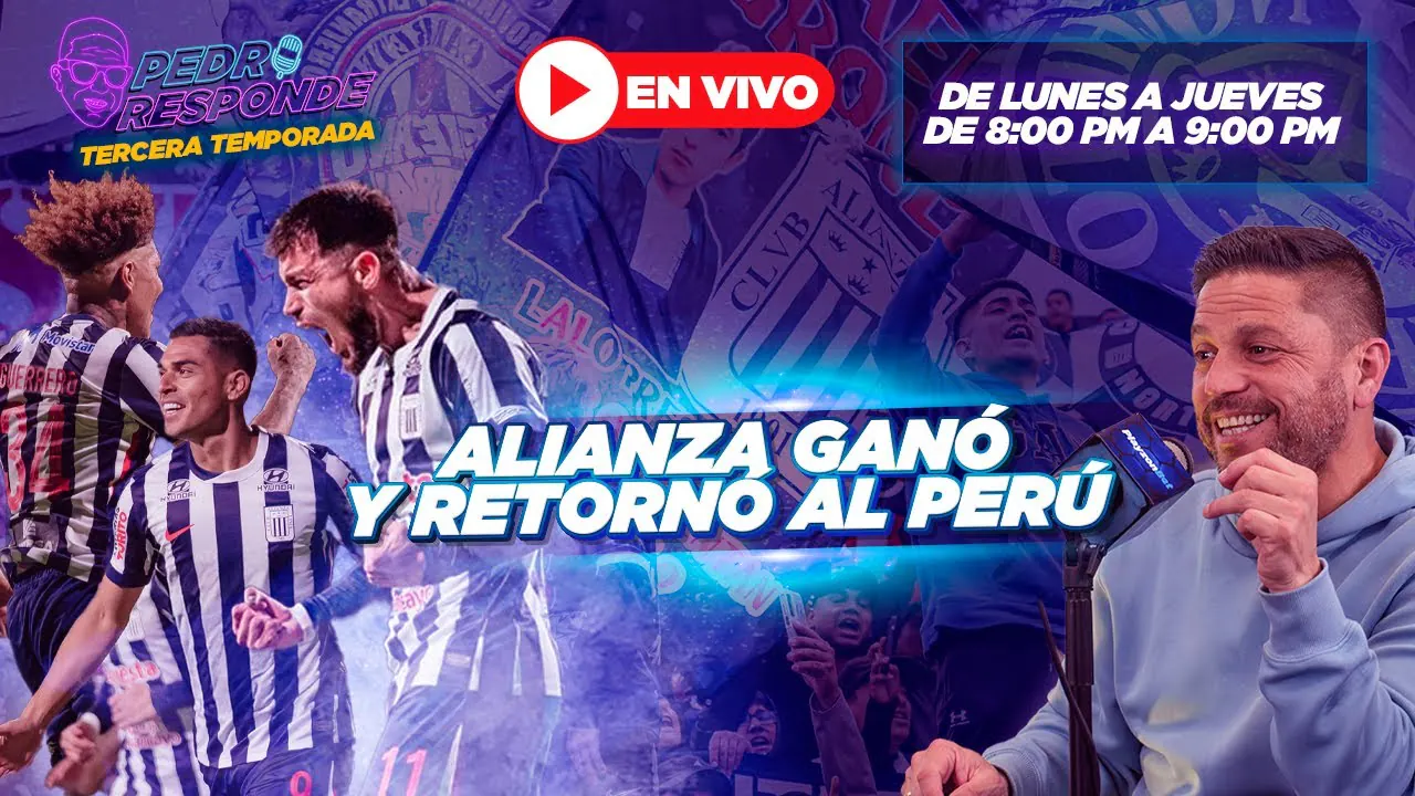 Reproducir: ¿ALIANZA USARÁ EL 4-2-2-2? ¡PEDRO RESPONDE EN VIVO!  |#Playzontv #PedroResponde