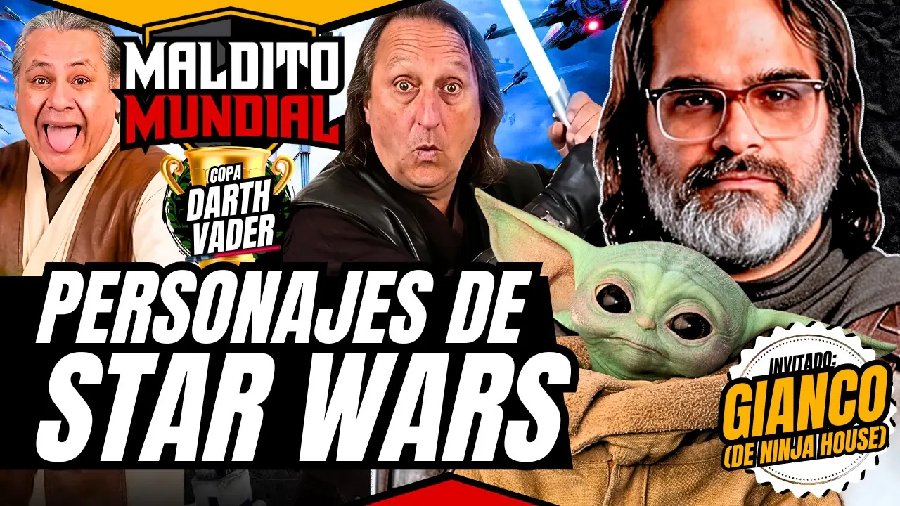 Reproducir: ¿Quién es el mejor personaje de "STAR WARS"? - MALDITO MUNDIAL Temp 2 | Invitado: Gianco