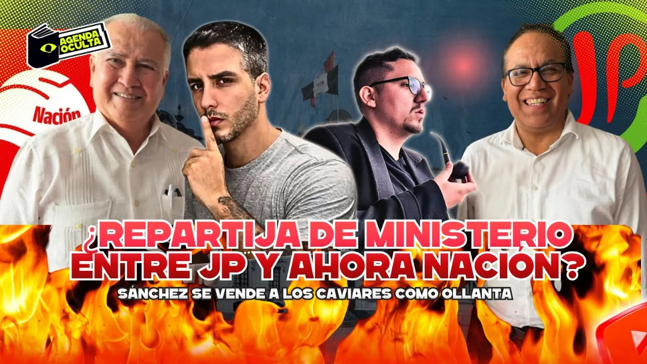 Reproducir: REPARTIJA DE MINISTERIOS ENTRE JP Y AHORA NACIÓN - AGENDA OCULTA
