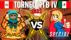 INAUGURACIÓN TORNEO RTB IV | Nosotros Los Guapos VS The Savage | MX/CL VS Perú | RONDA 1