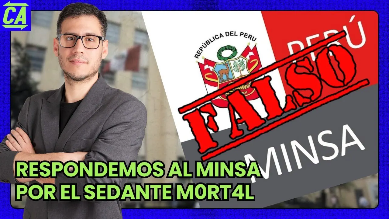 Reproducir: RESPONDEMOS AL MINSA POR EL SEDANTE M0RT4L -  CONTRAATAQUE 28/10