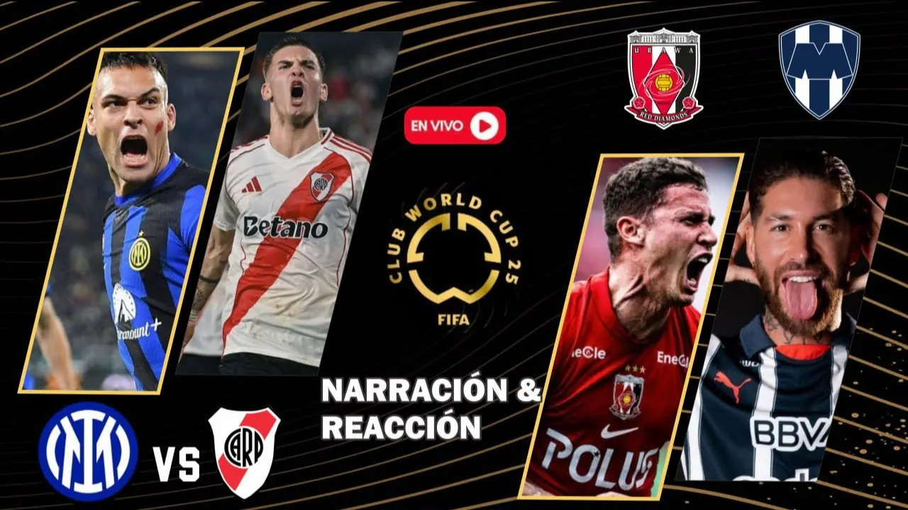 Reproducir: 🔴 URAWA REDS VS. MONTERREY E INTER VS. RIVER PLATE #ENVIVO | COPA MUNDIAL DE CLUBES FIFA
