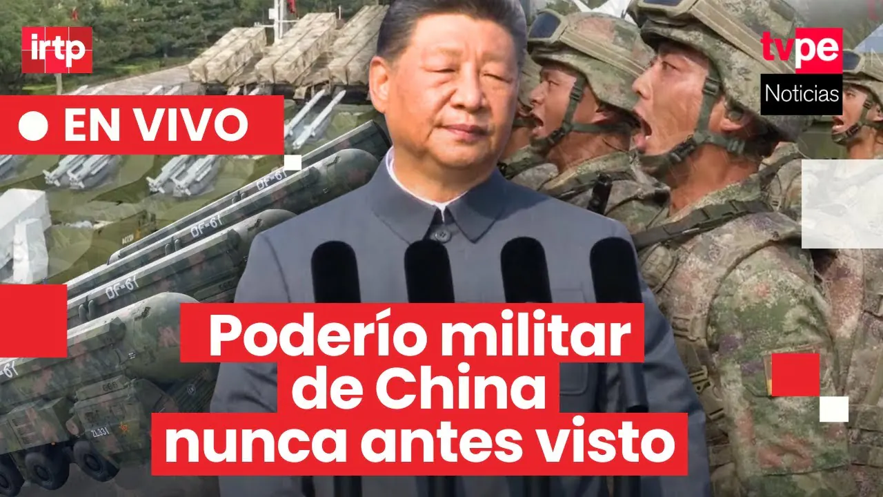 Reproducir: 🇨🇳 China conmemora 80 años de la victoria en la Guerra Mundial Antifascista |  EN VIVO