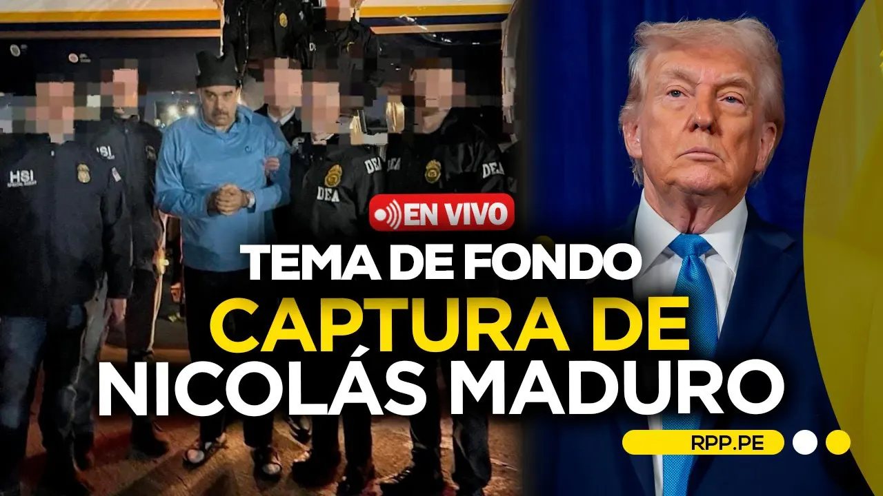 Reproducir: 🔴 #ENVIVO: Todo sobre la captura de Nicolás Maduro #TEMADEFONDO