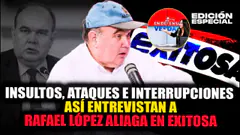 #EnVivo Rafael López Aliaga y todo sobre la entrevista que le hicieron en Exitosa