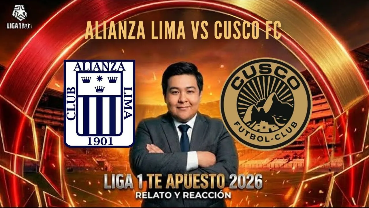 Reproducir: 🔴 ALIANZA LIMA VS CUSCO FC: TORNEO APERTURA FECHA 11 LIGA 1 2026 REACCIONES