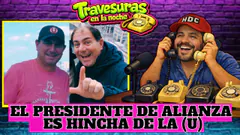 LUIS FELIPE BRAVO ES HINCHA DE UNIVERSITARIO DE DEPORTES , PERO TAMBIÉN PRESIDENTE DE ALIANZA - HDC