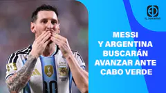 EN VIVO: MESSI Y ARGENTINA BUSCARÁN AVANZAR ANTE CABO VERDE | EL DEPORTIVO DIGITAL