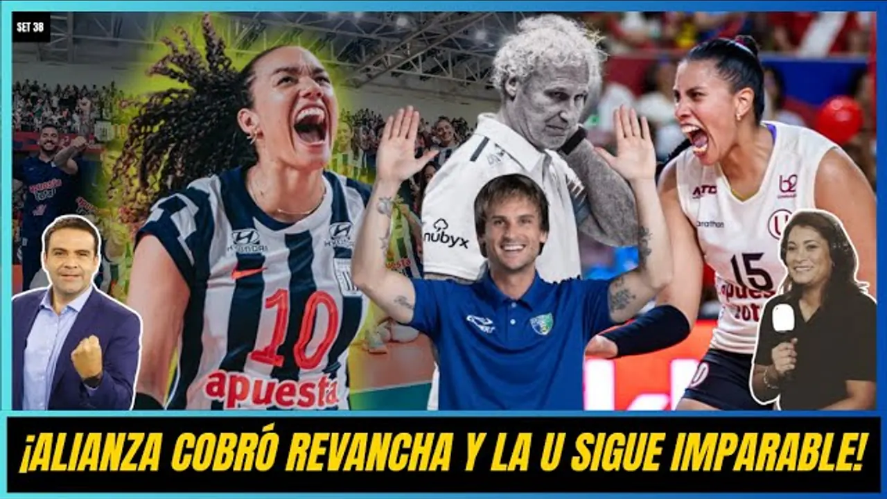 Reproducir: La ‘U’ ganó y Alianza Lima venció a San Martín | Análisis Fecha 4 Liga Peruana de Vóley 🏐