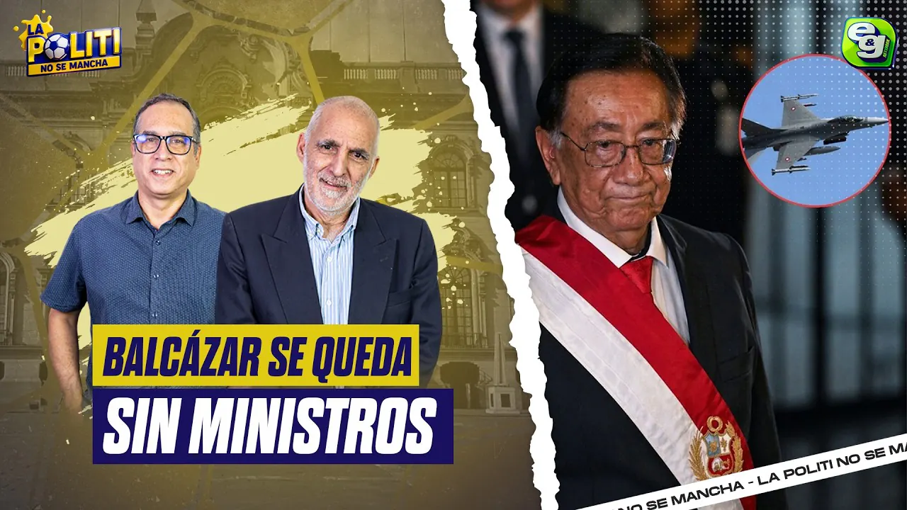 Reproducir: [POLITI] SE LE CAE EL GOBIERNO: BALCÁZAR ENFRENTA RENUNCIAS DE MINISTROS Y CAOS POLÍTICO 🔥