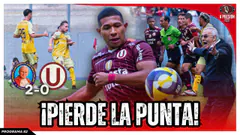 ¡PIERDE LA PUNTA! Juan Pablo II 2-0 Universitario