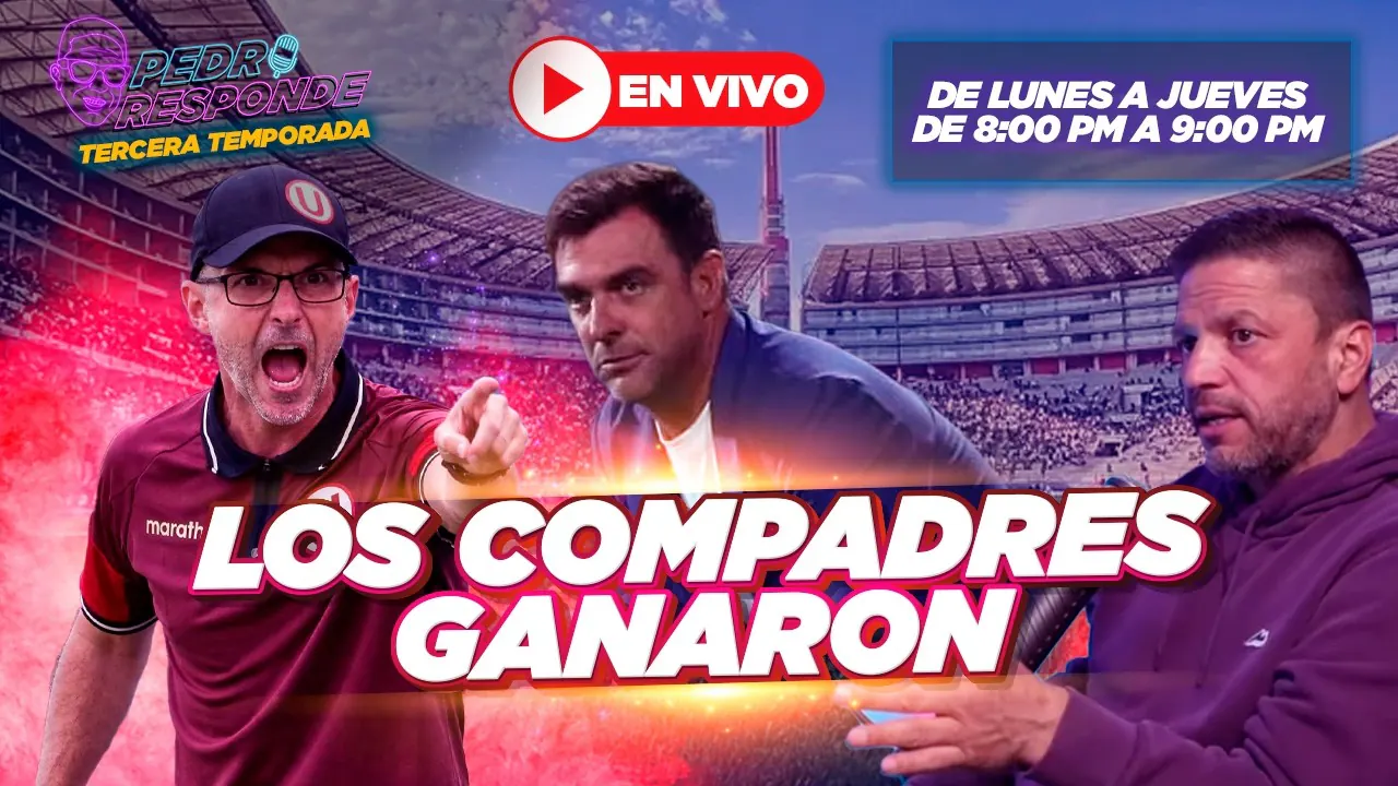 Reproducir: ALIANZA Y UNIVESTIARIO GANARON EL FIN DE SEMANA| ¡PEDRO RESPONDE EN VIVO!  |#PedroResponde