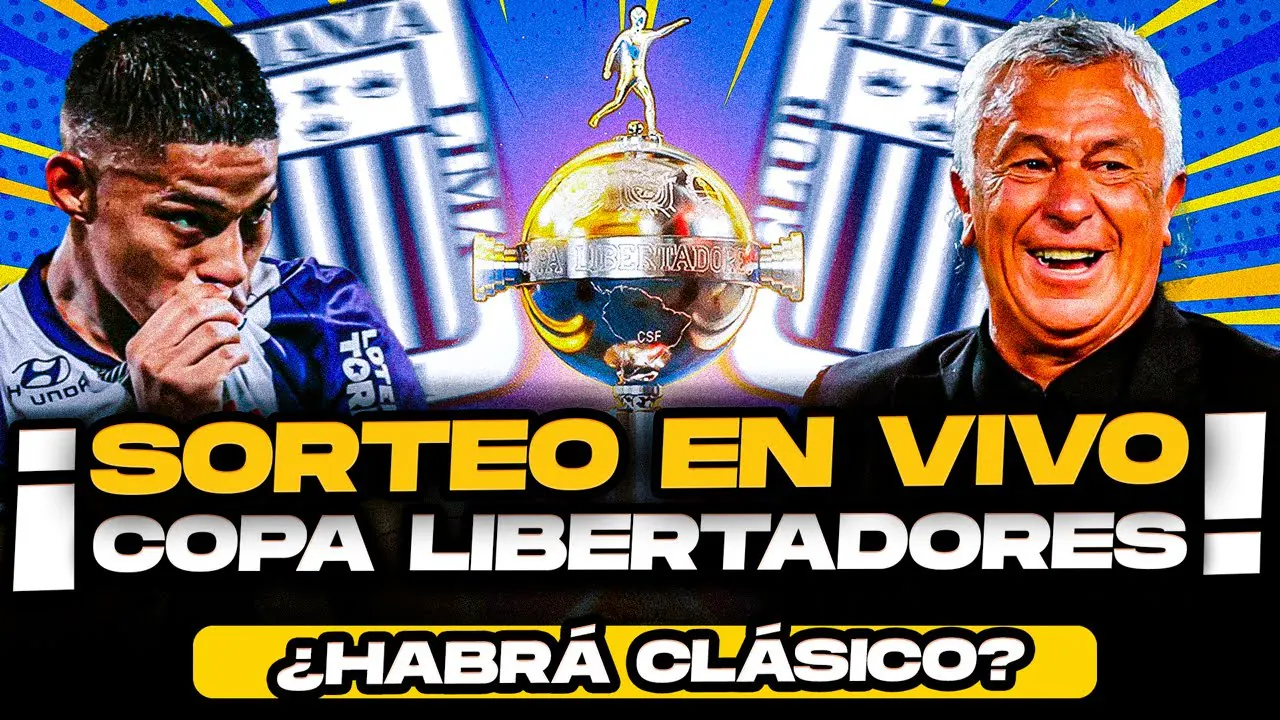 Reproducir: ¡SORTEO DE COPA LIBERTADORES EN VIVO! | ¿ALIANZA LIMA VS?
