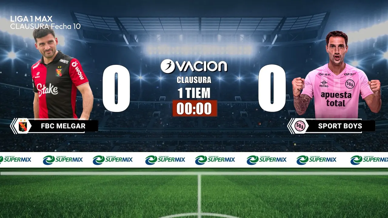 Reproducir: FBC MELGAR VS SPORT BOYS por RADIO OVACION 🔴 #ENVIVO | LIGA 1 MAX
