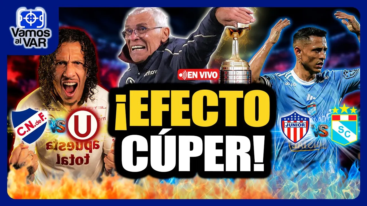 Reproducir: EN VIVO⚡Universitario empata con Nacional mientras Cristal sufre con Junior en Copa | VAMOS AL VAR