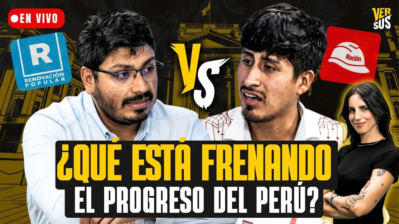 Reproducir: 🟠 ¿POR QUÉ EL PERÚ ESTÁ ESTANCADO?: DEBATE ENTRE AHORA NACIÓN Y RENOVACIÓN POPULAR | Versus