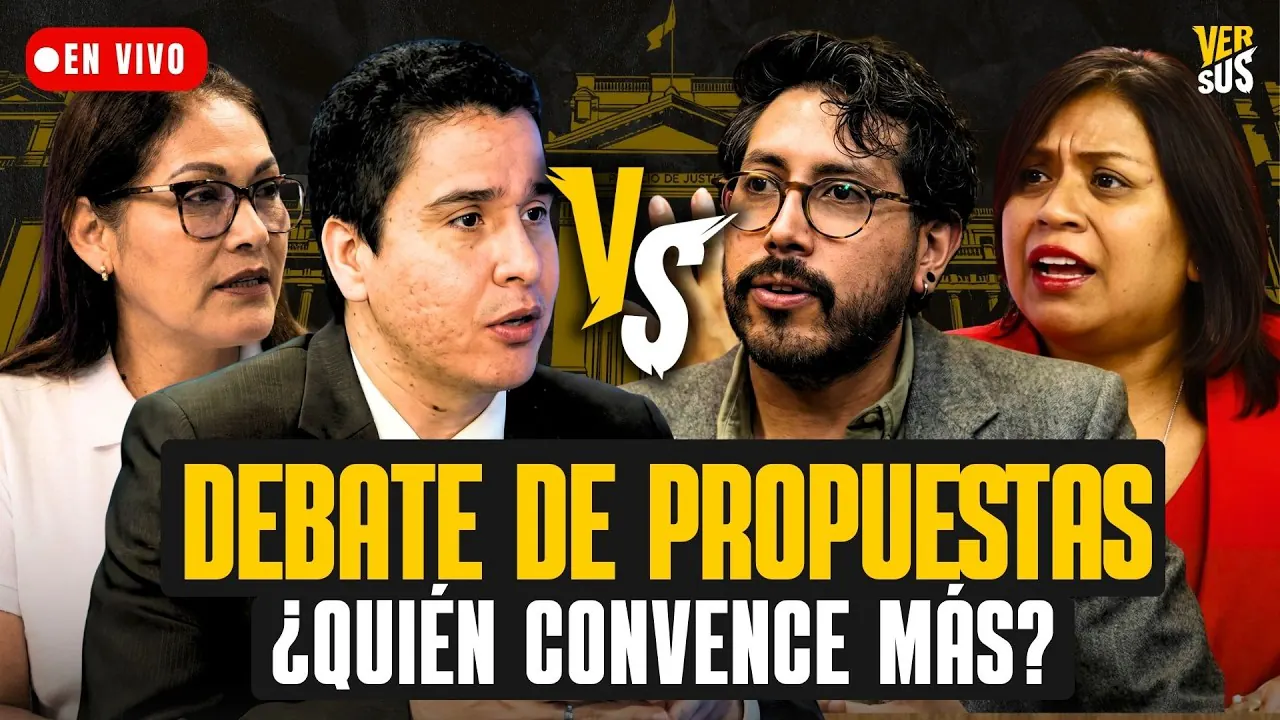 Reproducir: 🟠 FRANK KRKLEC VS. ALONSO CORNEJO / MÓNICA YAYA VS. MILAGROS SALAZAR, EN DEBATE DECISIVO | Versus