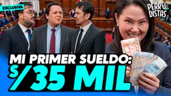 KEIKO FUJIMORI RECIBE SU PRIMER SUELDO COMO PRESIDENTA DE LA REPÚBLICA | PERRODISTAS