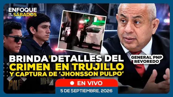 Crimen en Trujillo y captura de 'Jhonsson Pulpo': General PNP Revoredo en entrevista con RPP