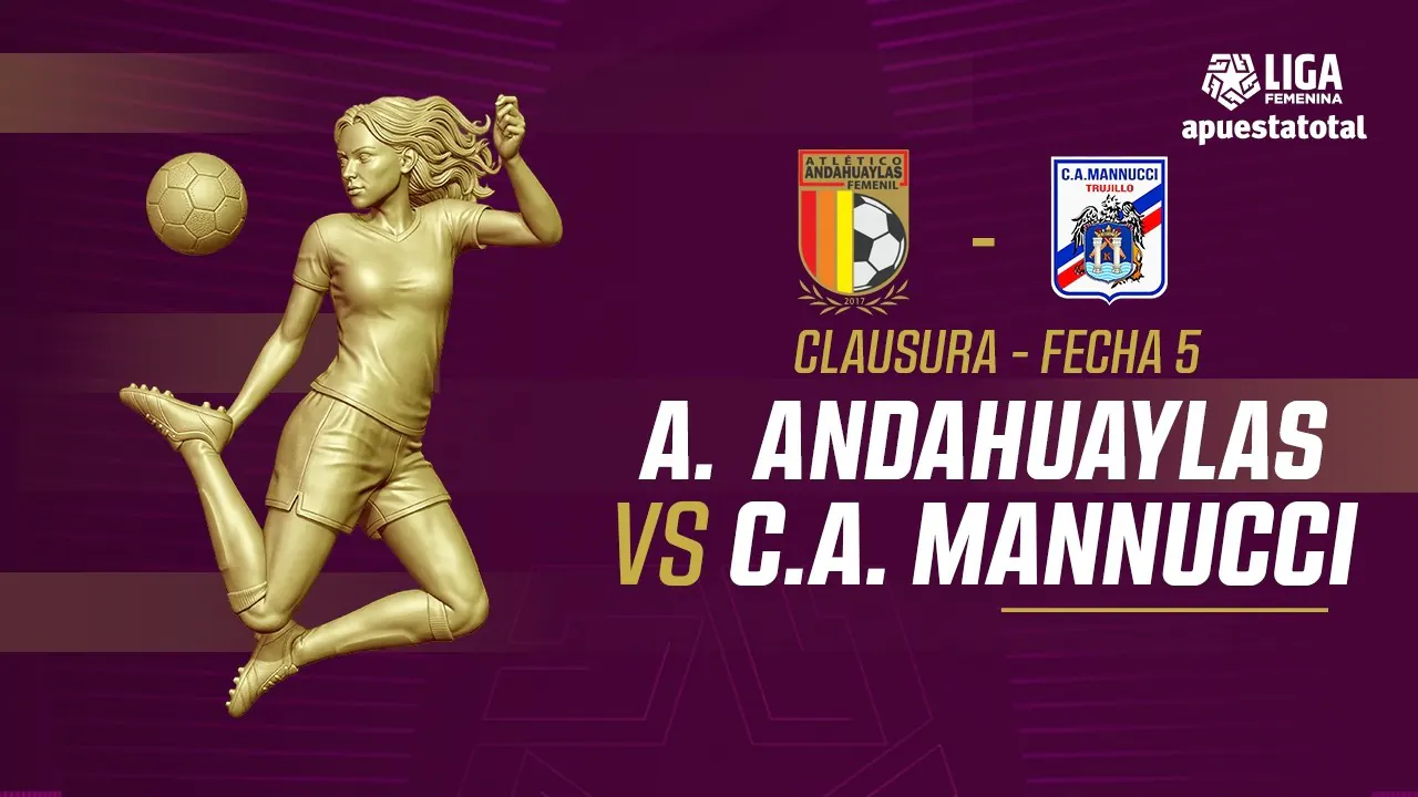 Reproducir: 🔴 EN VIVO | A. ANDAHUAYLAS VS C.A. MANNUCCI | LIGA FEMENINA | CLAUSURA FECHA 5