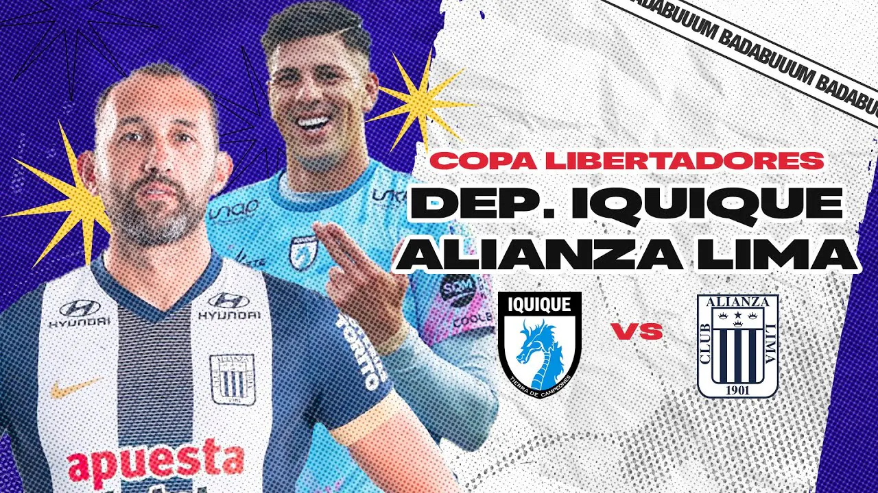 Reproducir: IQUIQUE vs ALIANZA LIMA ⚽ COPA LIBERTADORES | EN VIVO