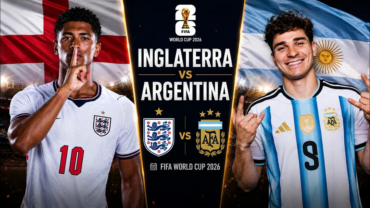 Reproducir: [REACCION] INGLATERRA VS ARGENTINA REACCIÓN EN VIVO | COPA DEL MUNDO 2026