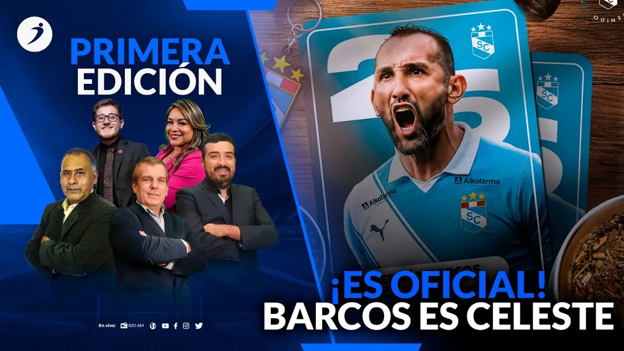 Reproducir: 🔴 #ENVIVO | ¡ES OFICIAL! BARCOS ES 'RIMENSE'  | Ovación Primera Edición por RADIO OVACION