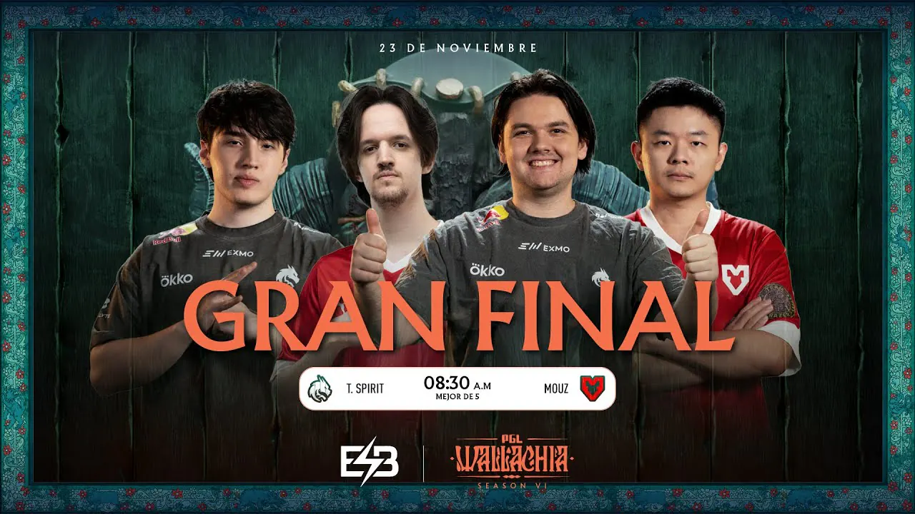 Reproducir: TEAM SPIRIT vs MOUZ | PGL Wallachia S6: GRAN FINAL