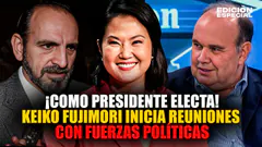 #EnVivo Keiko Fujimori se reúne como presidente electa con otras fuerzas políticas