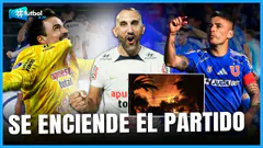Hinchas de la U. de Chile generan disturbios antes del partido con Alianza | #Fútbol A.M. 25/09/25